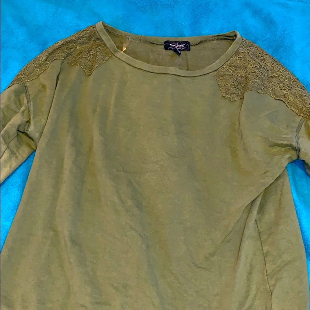 Silver jeans long sleeve